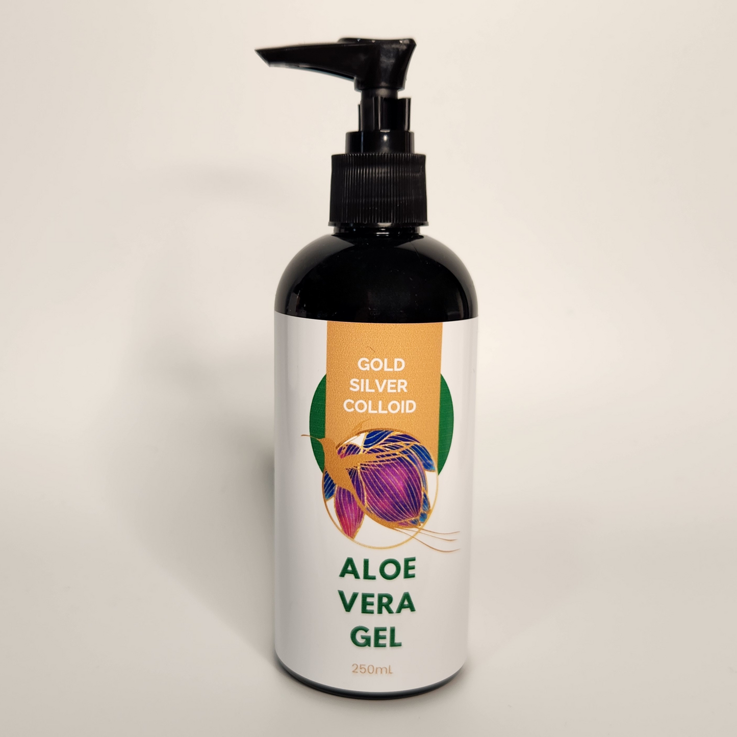 250ml Organic Aloe Vera with Gold and Silver Colloids