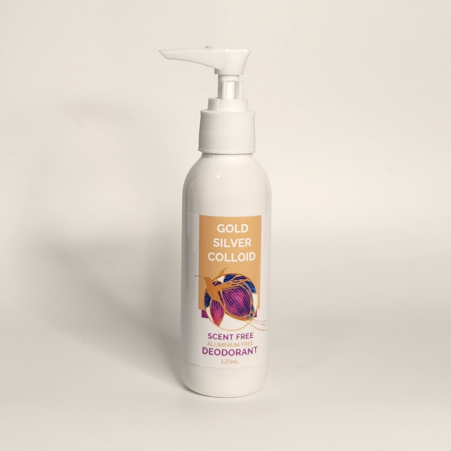 125ml Gold Silver Scent Free Deodorant