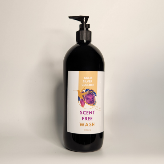 1000ml Scent Free Gold Silver Wash
