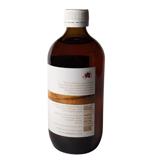 500ml Gold & Silver Colloid 50ppm